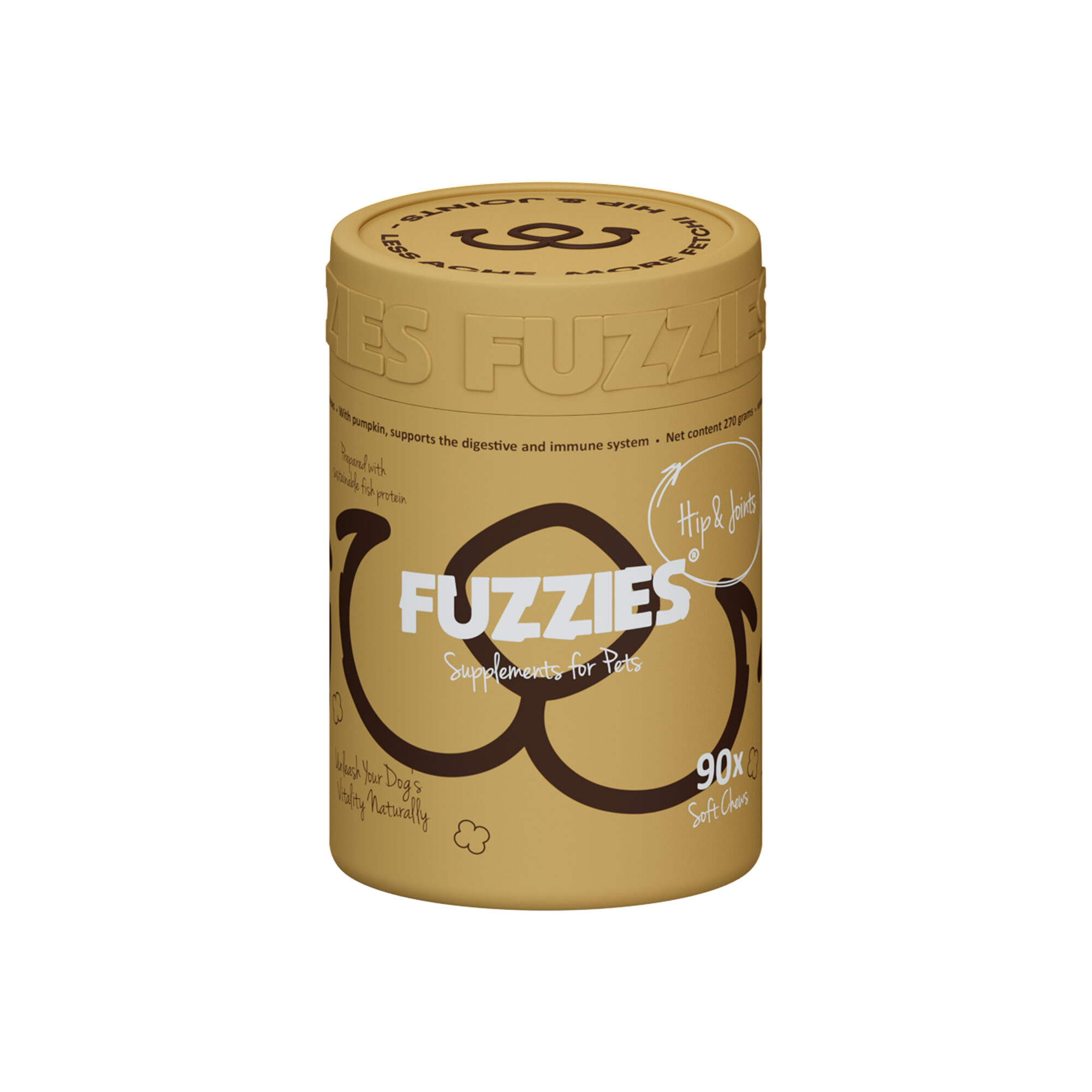 Fuzzies Hip & Joints - 90 pieces