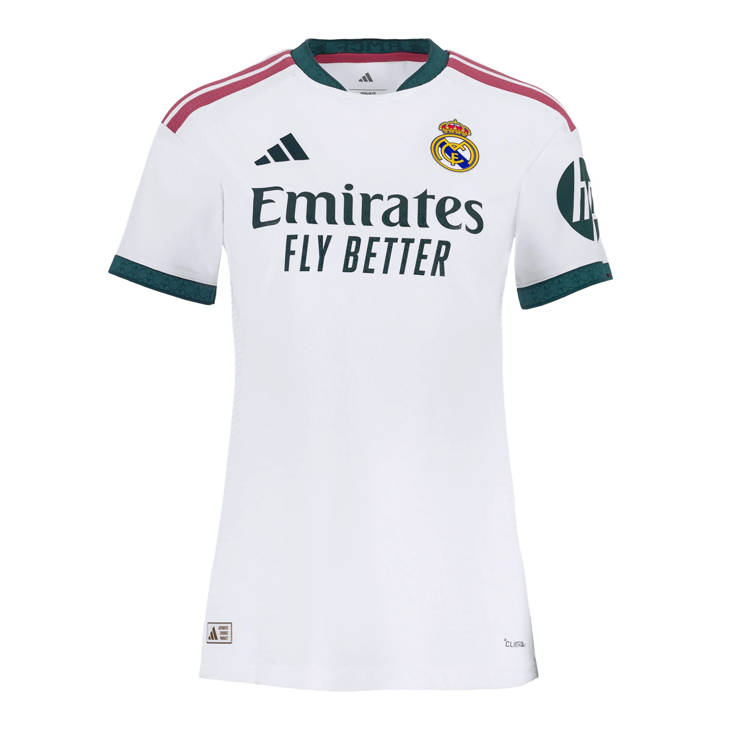 Real Madrid Womens Home Authentic Jersey 26/27 White