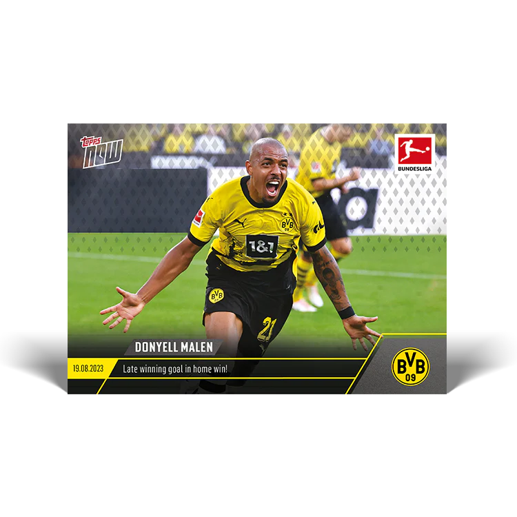 Topps UK - Late winning goal in home win! - Bundesliga TOPPS NOW® Card #10