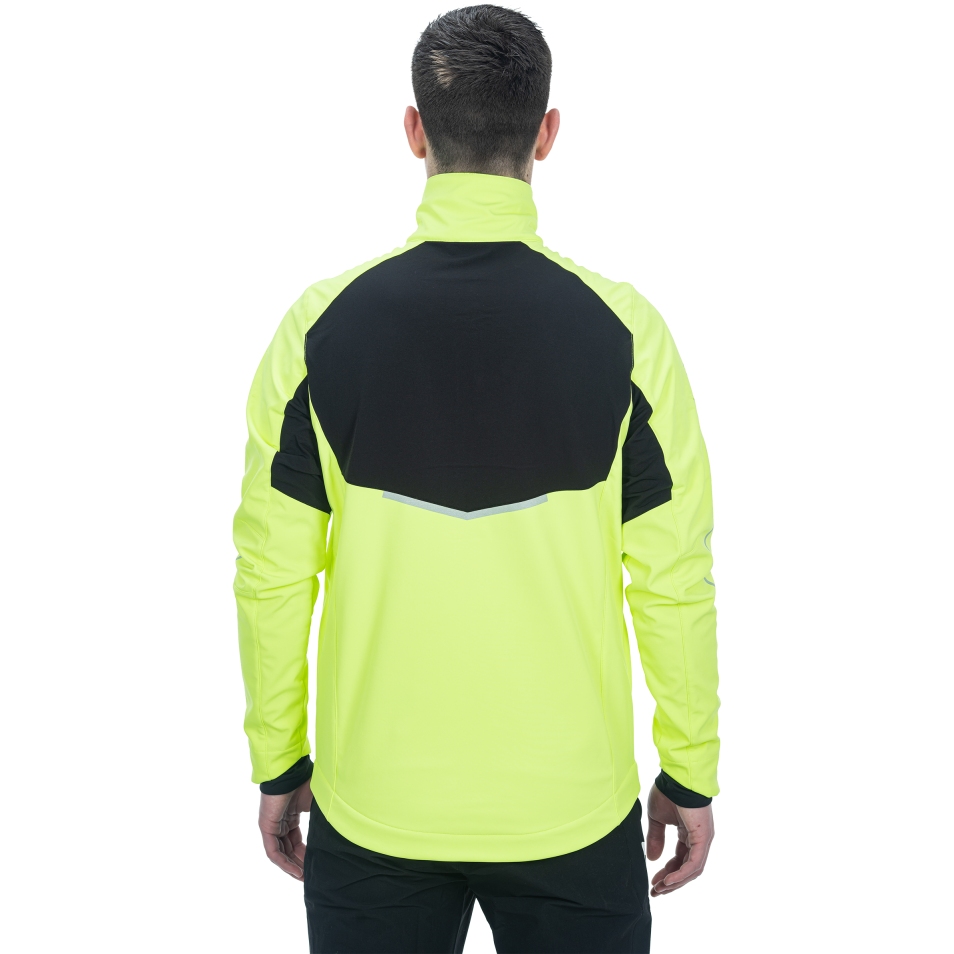 CUBE BLACKLINE 365 Safety Softshell Jacket Men - black'n'neon yellow