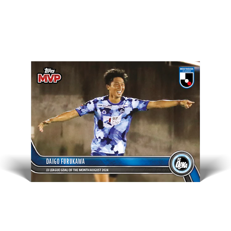 Daigo Furukawa - J3 League Goal of the Month - August 2024 - 2024 J-League® Topps Now® Card 37