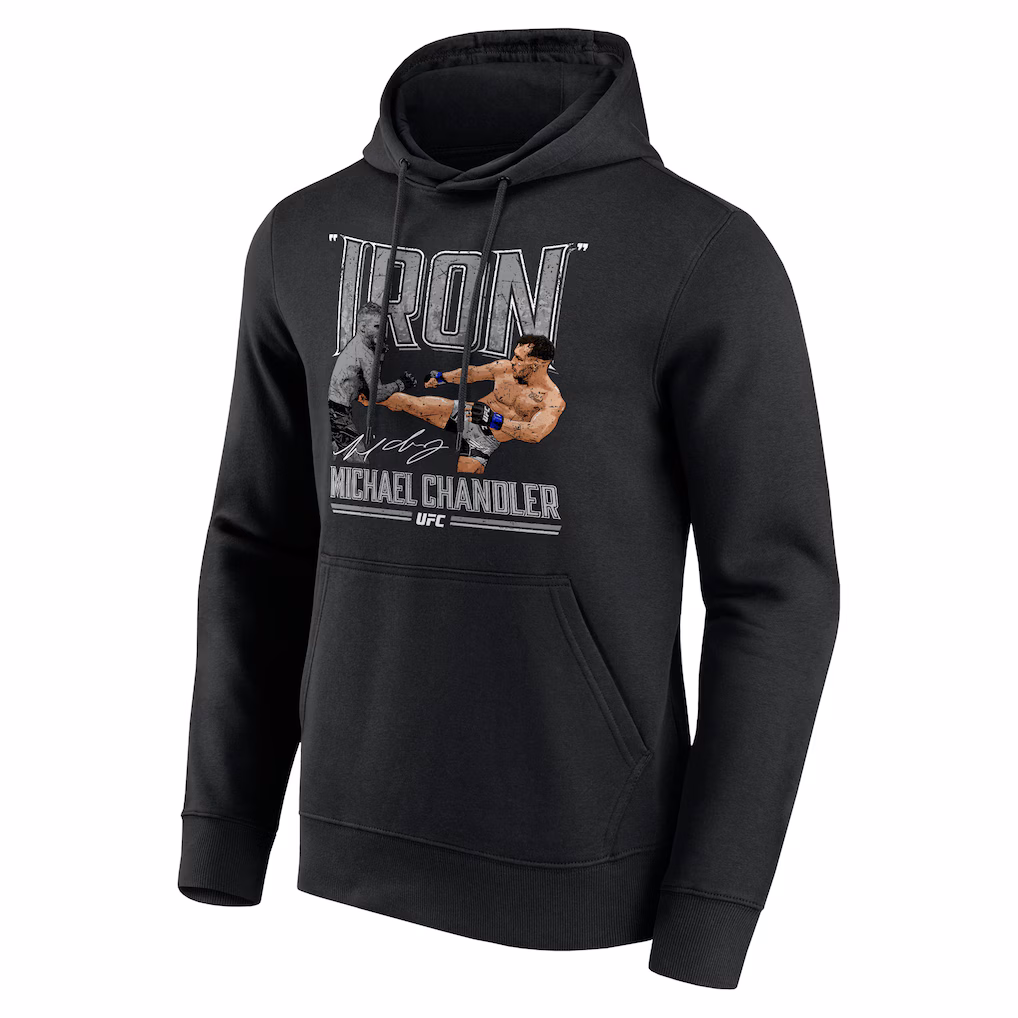 UFC Michael Chandler Iron Hoodie - Black - Mens