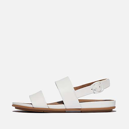 Leather Back-Strap Sandals