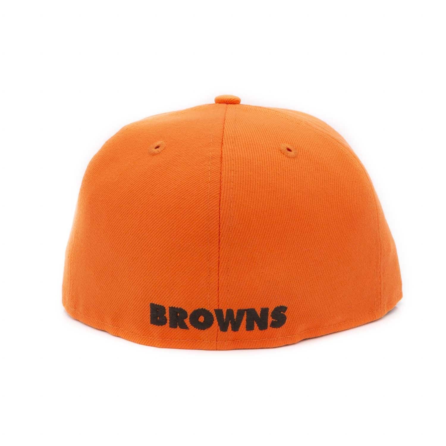 Cleveland Browns 1959 Throwback 59FIFTY Fitted NFL Cap Orange