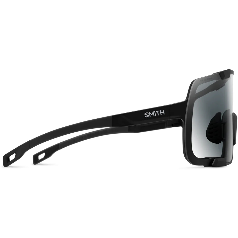 Smith Syncline Glasses - Matte Black | ChromaPop Photochromic Clear To Gray