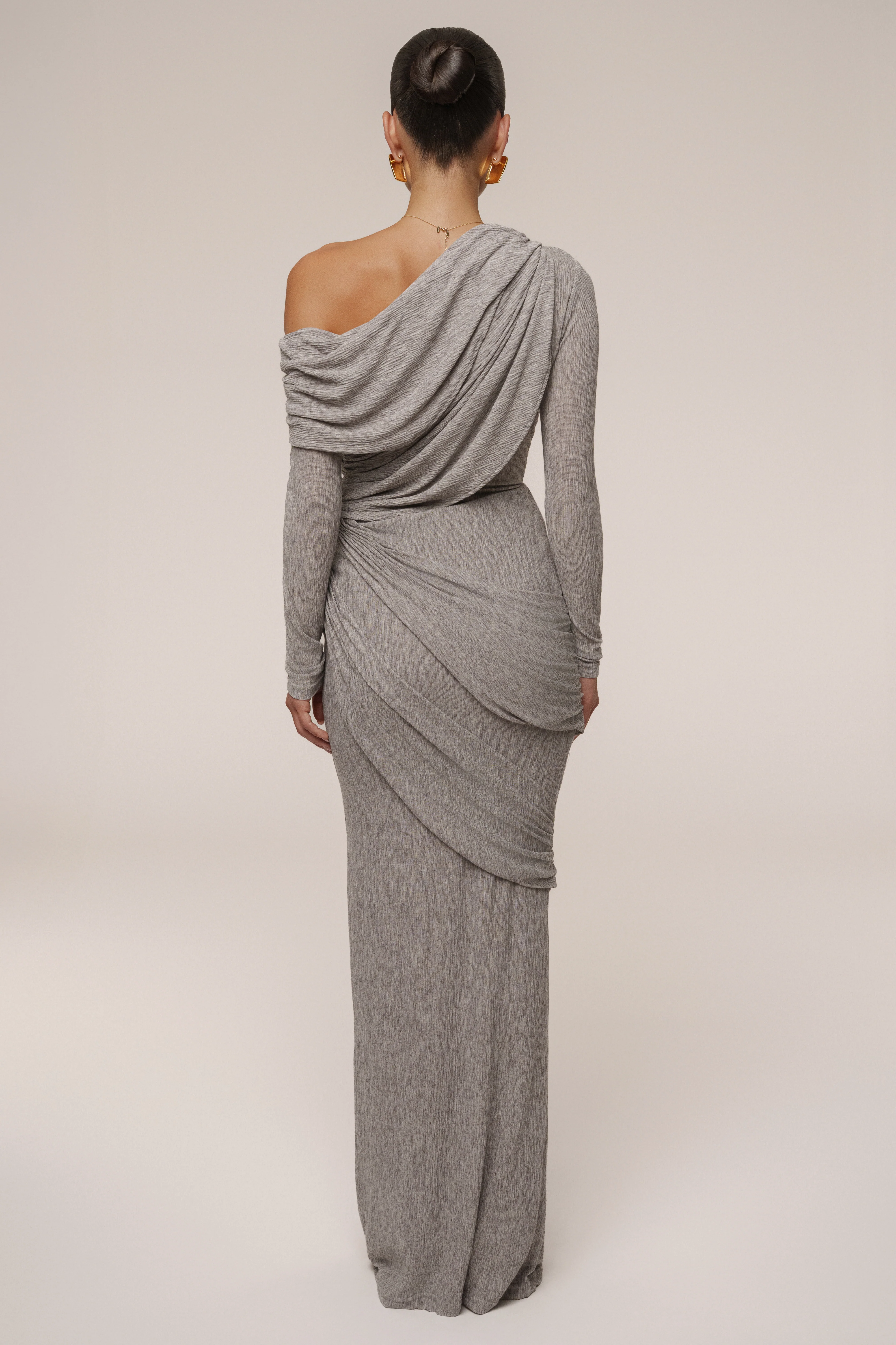 Grey Paradise Hills Maxi Skirt