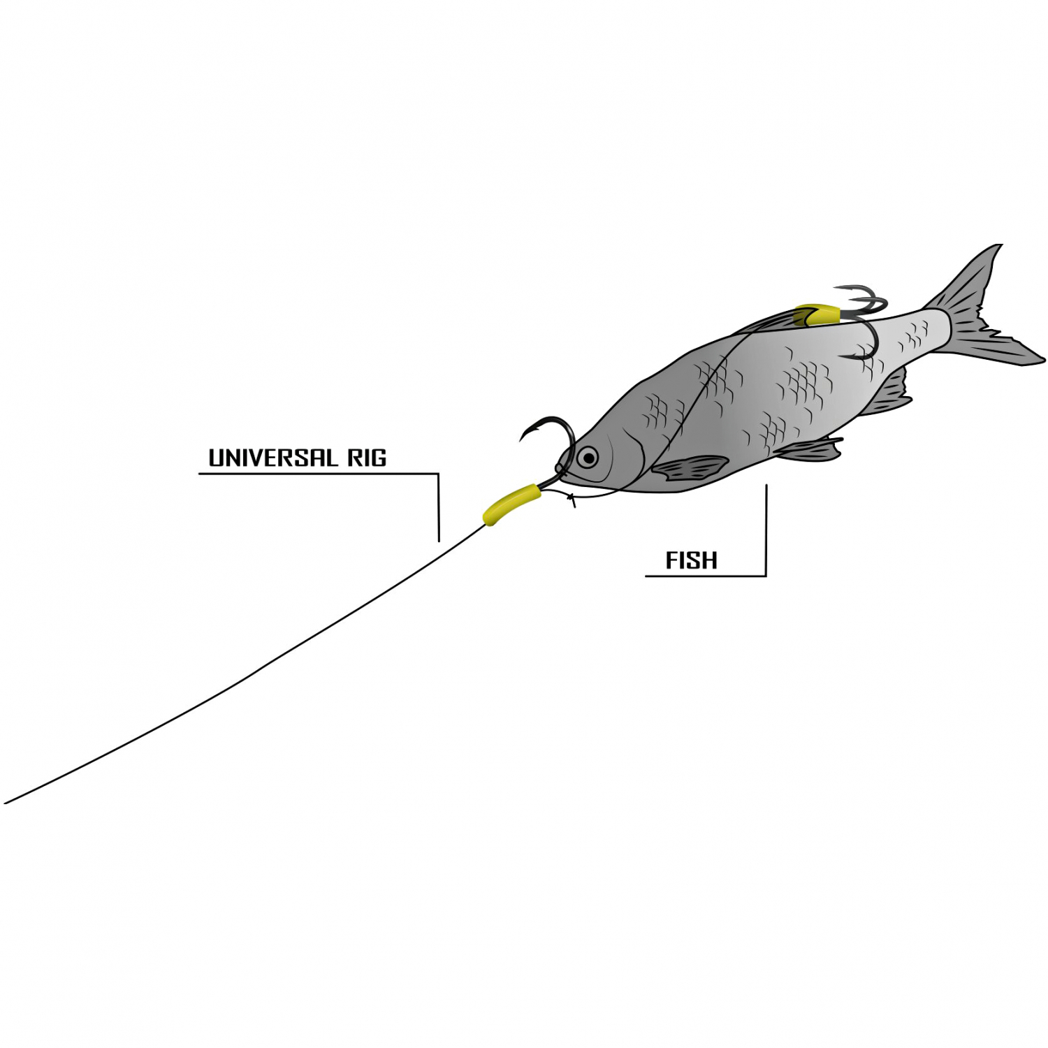 Black Cat Universal Rig Leader