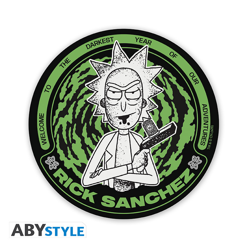 RICK AND MORTY Ceramic Coasters Rick Sanchez
