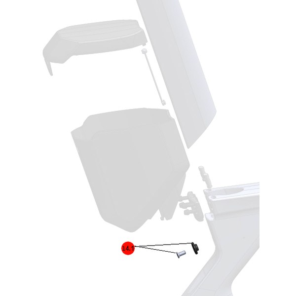 BMC Rear Box Mount for Timemachine 01 / 02 as from 2018 - 301173