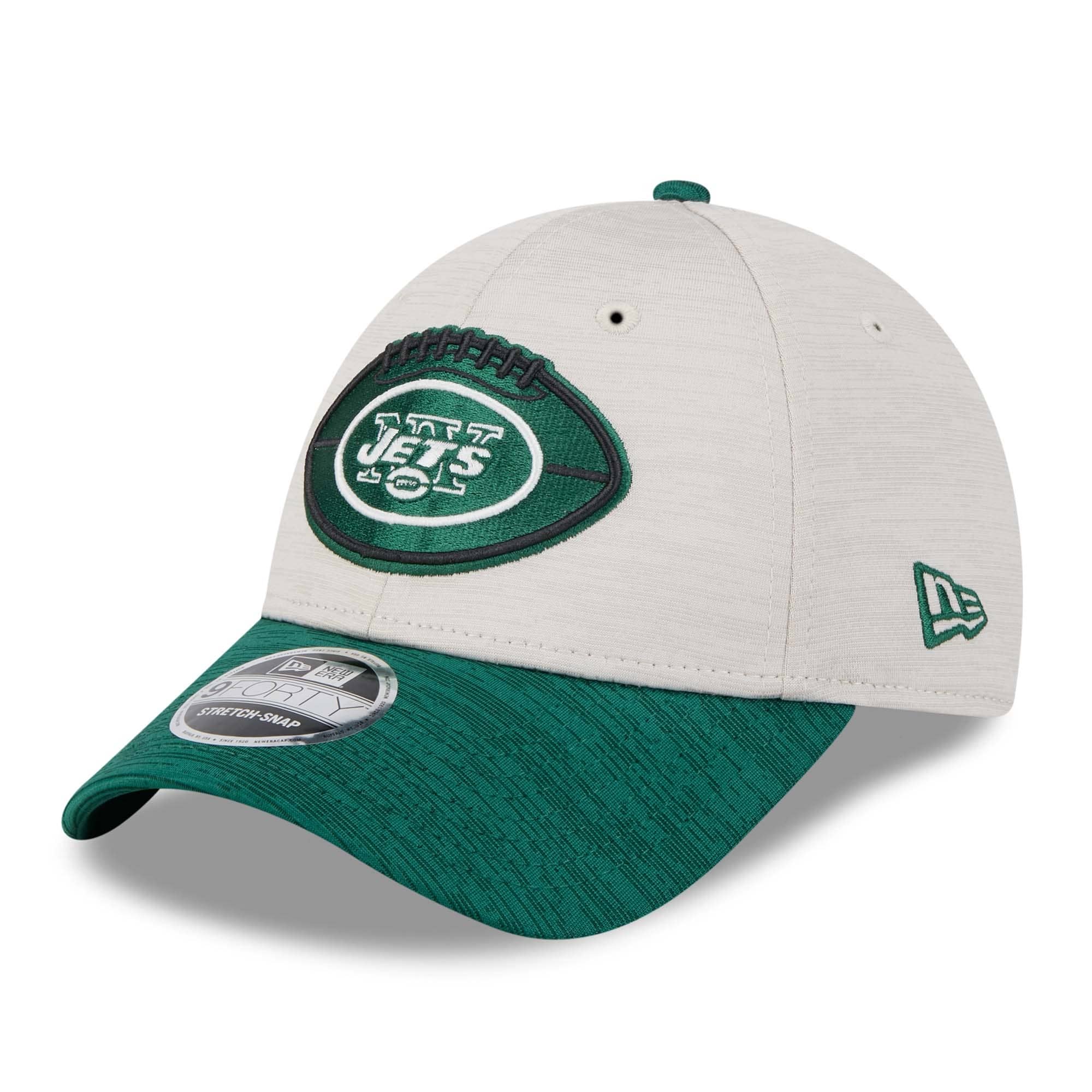 New York Jets Historic 2024 NFL Sideline New Era Stretch-Snap 9FORTY Cap