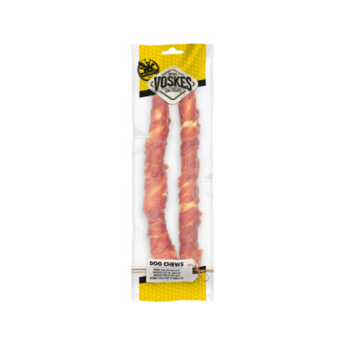 Voskes Beef Hide & Duck Sticks - 2 x 25 cm