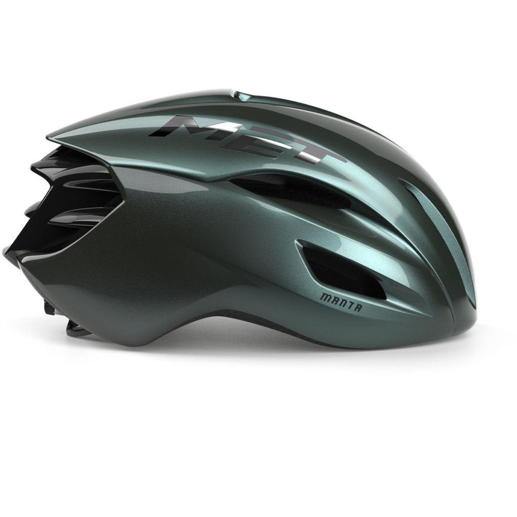 MET Manta MIPS Bike Helmet - Hyper Teal/Glossy