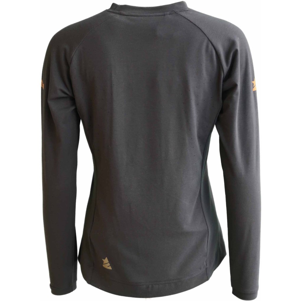 Zimtstern Spunz Long Sleeve Shirt Women - Pirate Black