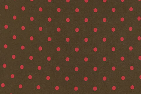 Billie Dress | Brown Polka Dot