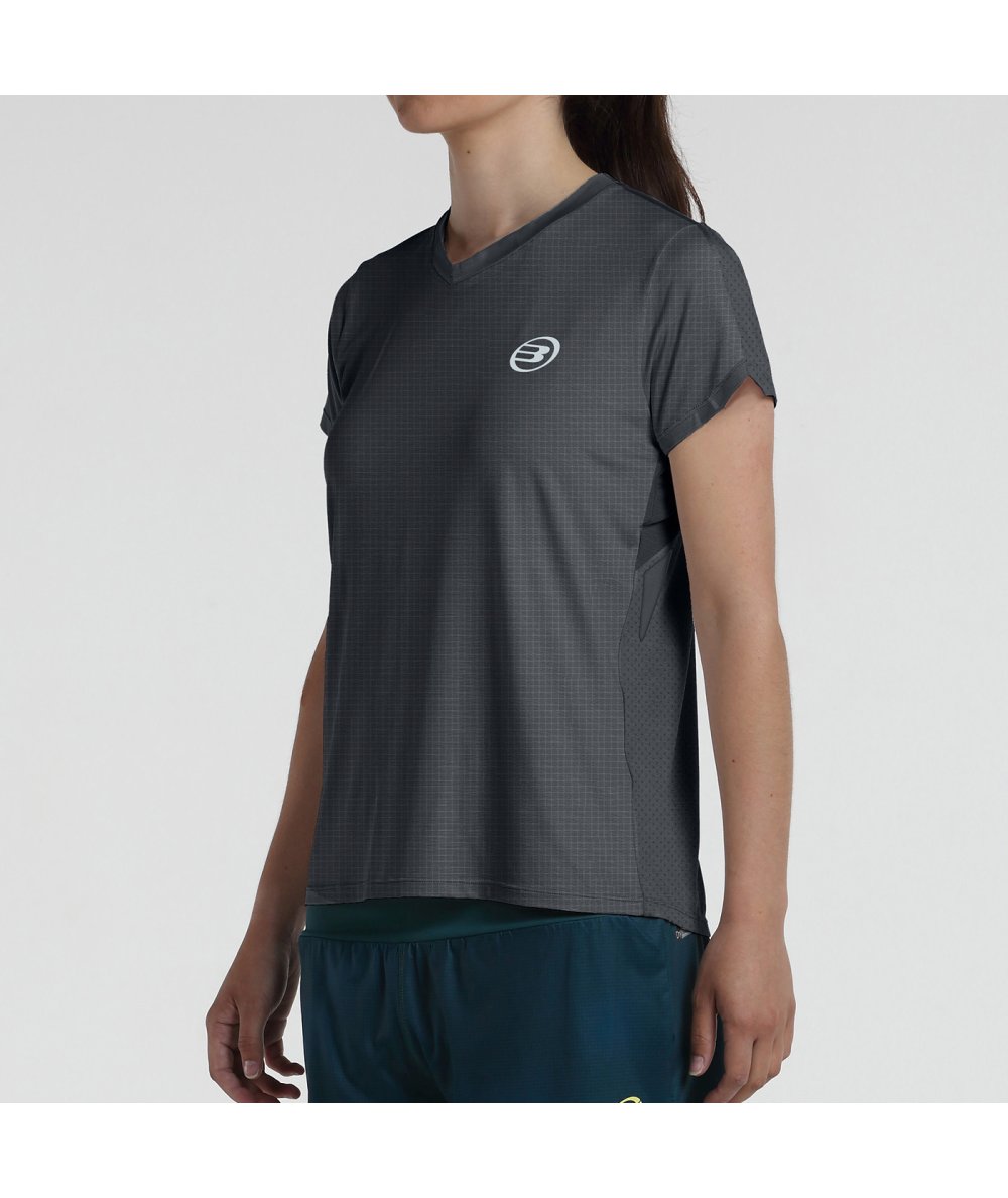 T-SHIRT BULLPADEL LARDA BLACK