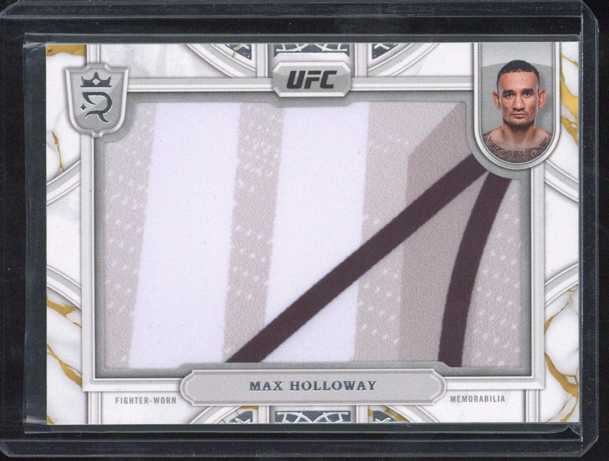 2024 Topps Royalty UFC Max Holloway Relic Jewels Card #RCJ-19