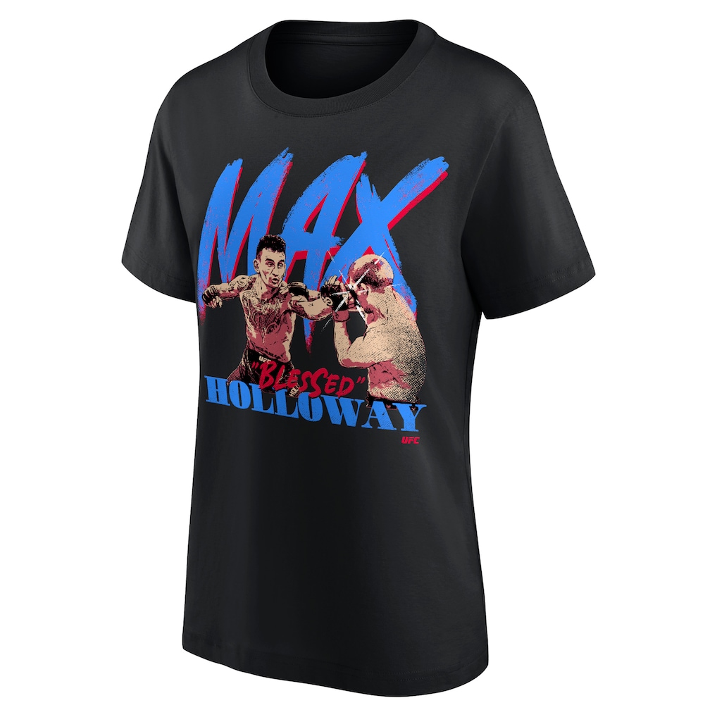 UFC Max Holloway Strike T-Shirt - Black - Womens