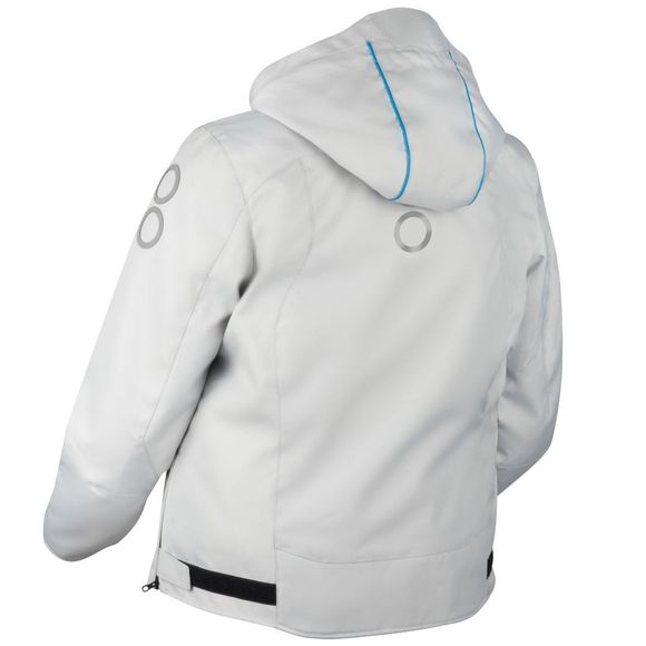 Blouson Moto Bering WARWICK QUEEN SIZE - Gris / BleuRef : BR1661