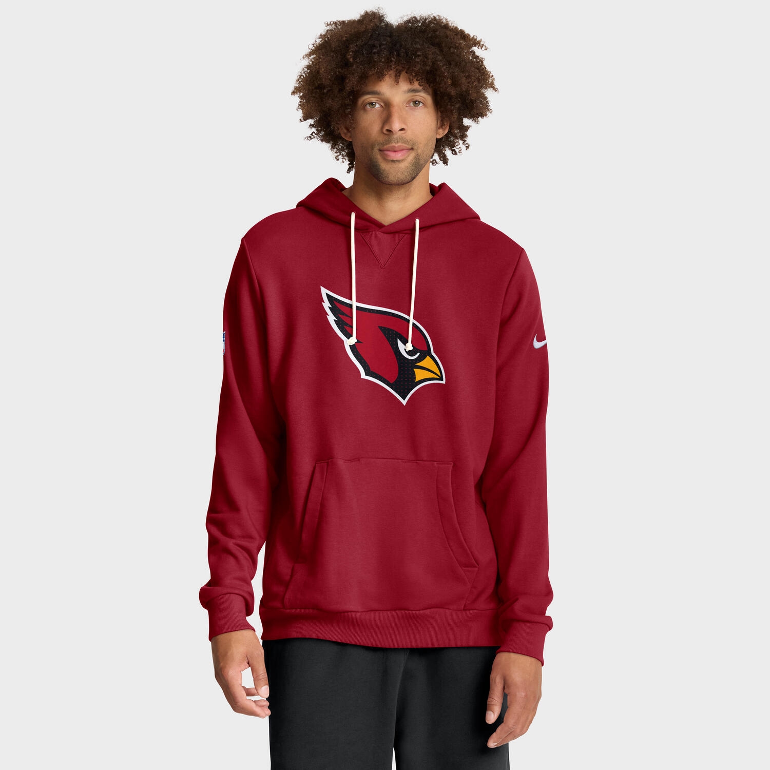 Arizona Cardinals 2025 NFL Sideline Nike Standard Issue Hoodie Red