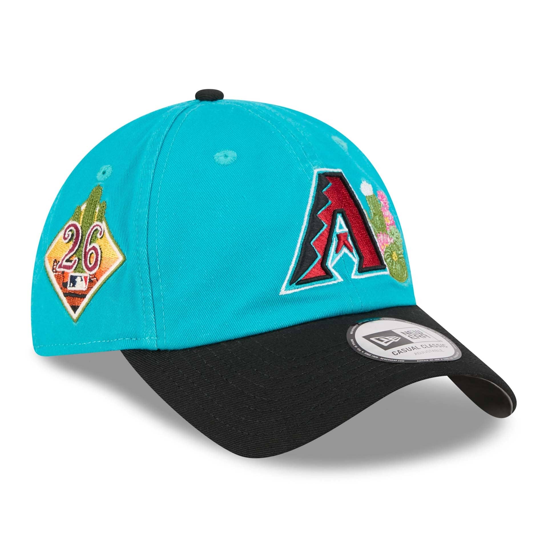 Arizona Diamondbacks 2026 MLB Spring Training Casual Classic Adjustable Cap Teal
