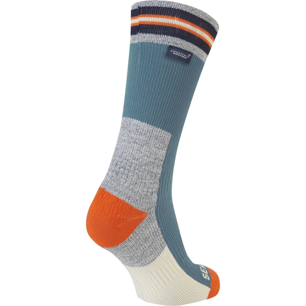 SealSkinz Surlingham Waterproof Mid Length Socks - Blue