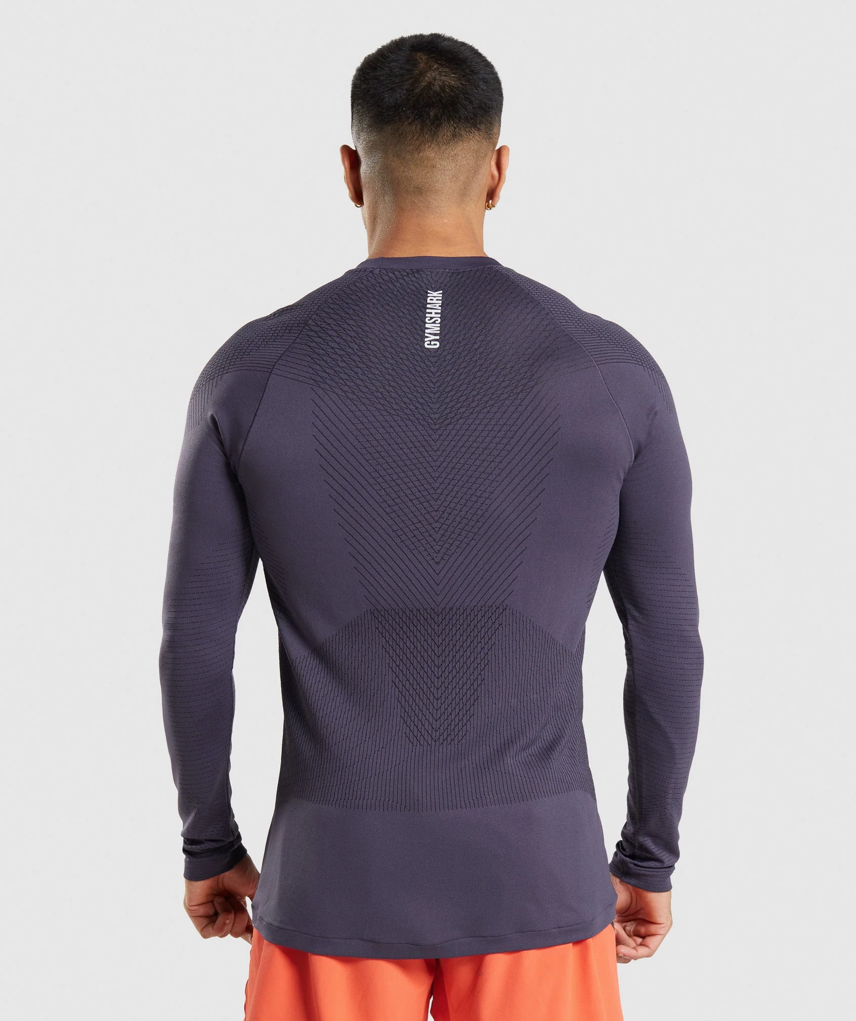 Apex Seamless Long Sleeve T-Shirt Rich Purple/Black