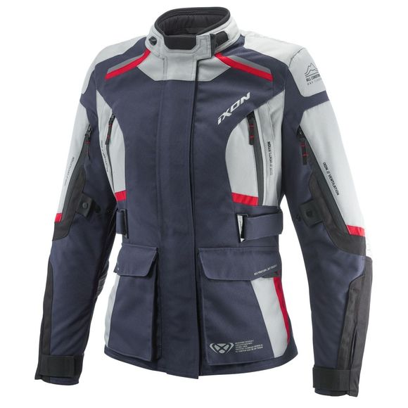 Ixon MIDGARD LADY Motorcycle Jacket - Blue / BlackRef: IX1968