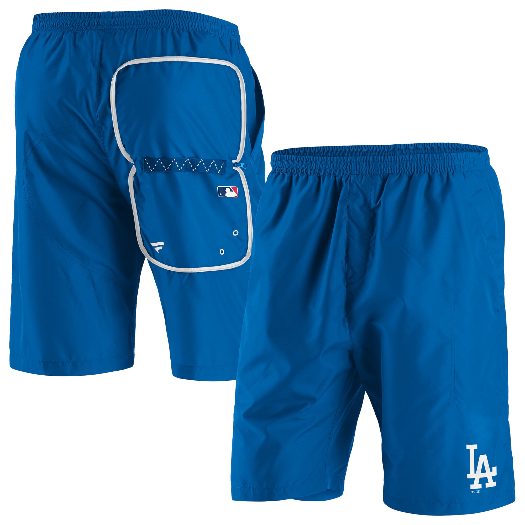Los Angeles Dodgers Enhanced Sport Fanatics MLB Shorts Blue