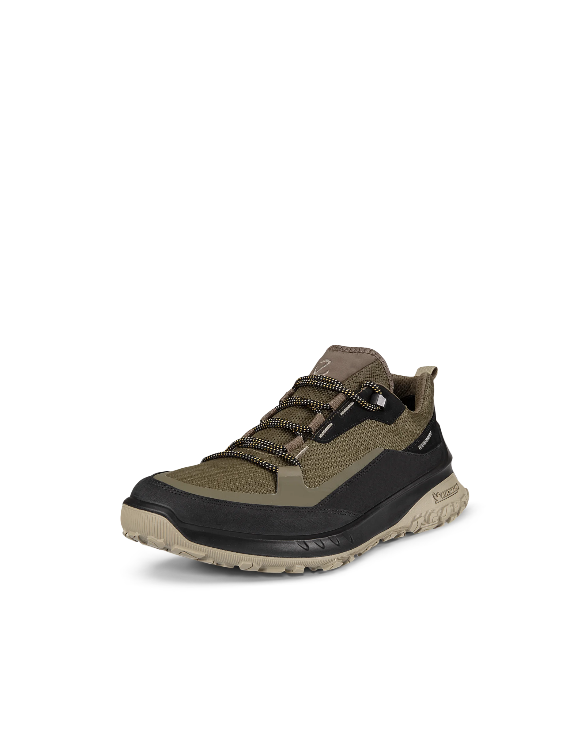 ECCO ULT-TRN M Herren Wasserdichte Trekkingschuhe aus Nubukleder Grün