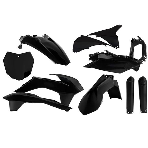 Acerbis black plastic kitRef: AE1305 / 0017843.090