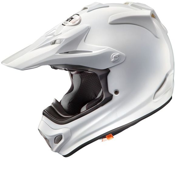 Cross helmet Arai MX -V Evo Solid 2025 - WhiteRef: AI0656