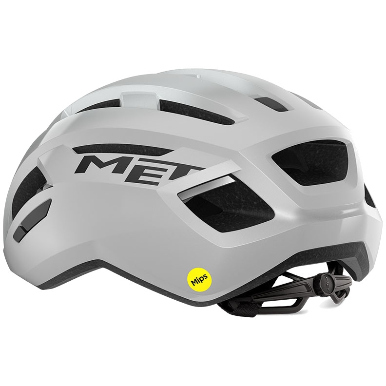 MET Vinci MIPS Bike Helmet - white/silver glossy
