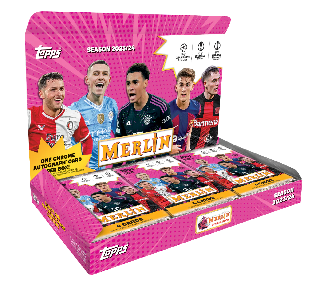 Topps® 2023/24 UCC Merlin - Hobby Box