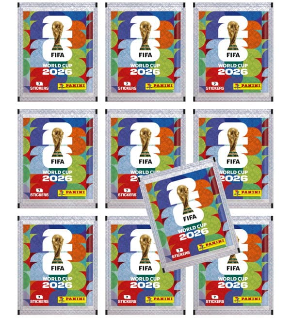 Panini FIFA World Cup 2026 Stickers - 10 Packets