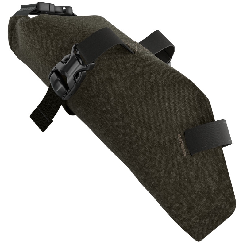 Brooks Scape Saddle Roll Bag - mud green