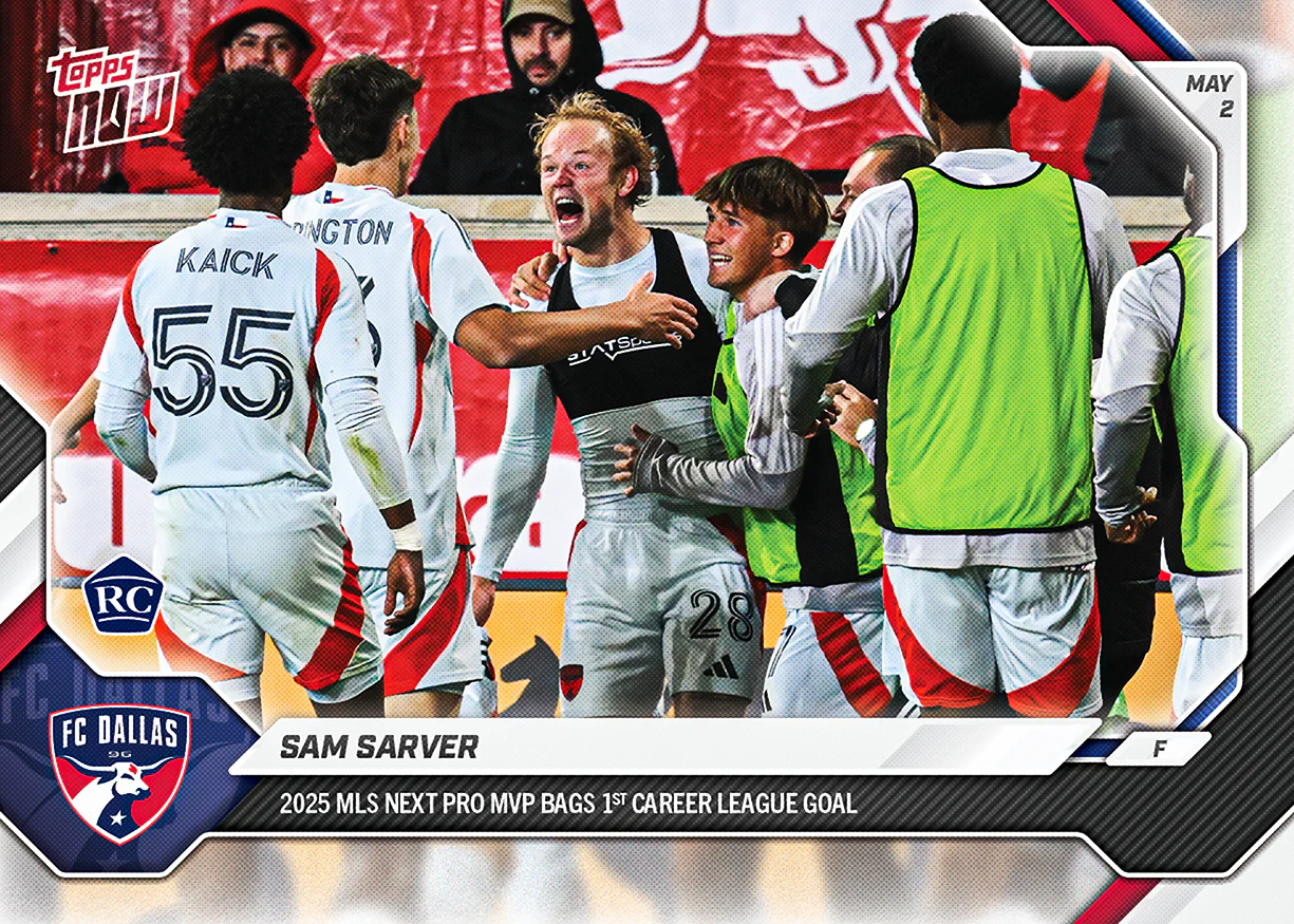 Sam Sarver - 2026 MLS Topps NOW® - Card 37 - PR: 291
