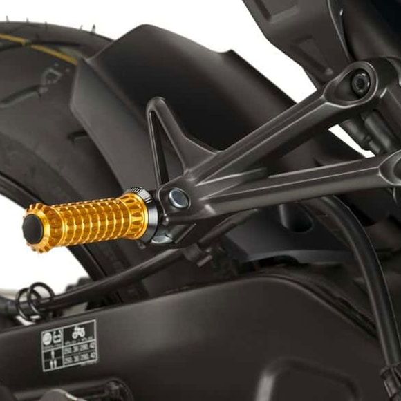 Puig Passenger footrest adapter for footrest - BlackRef: 6343N