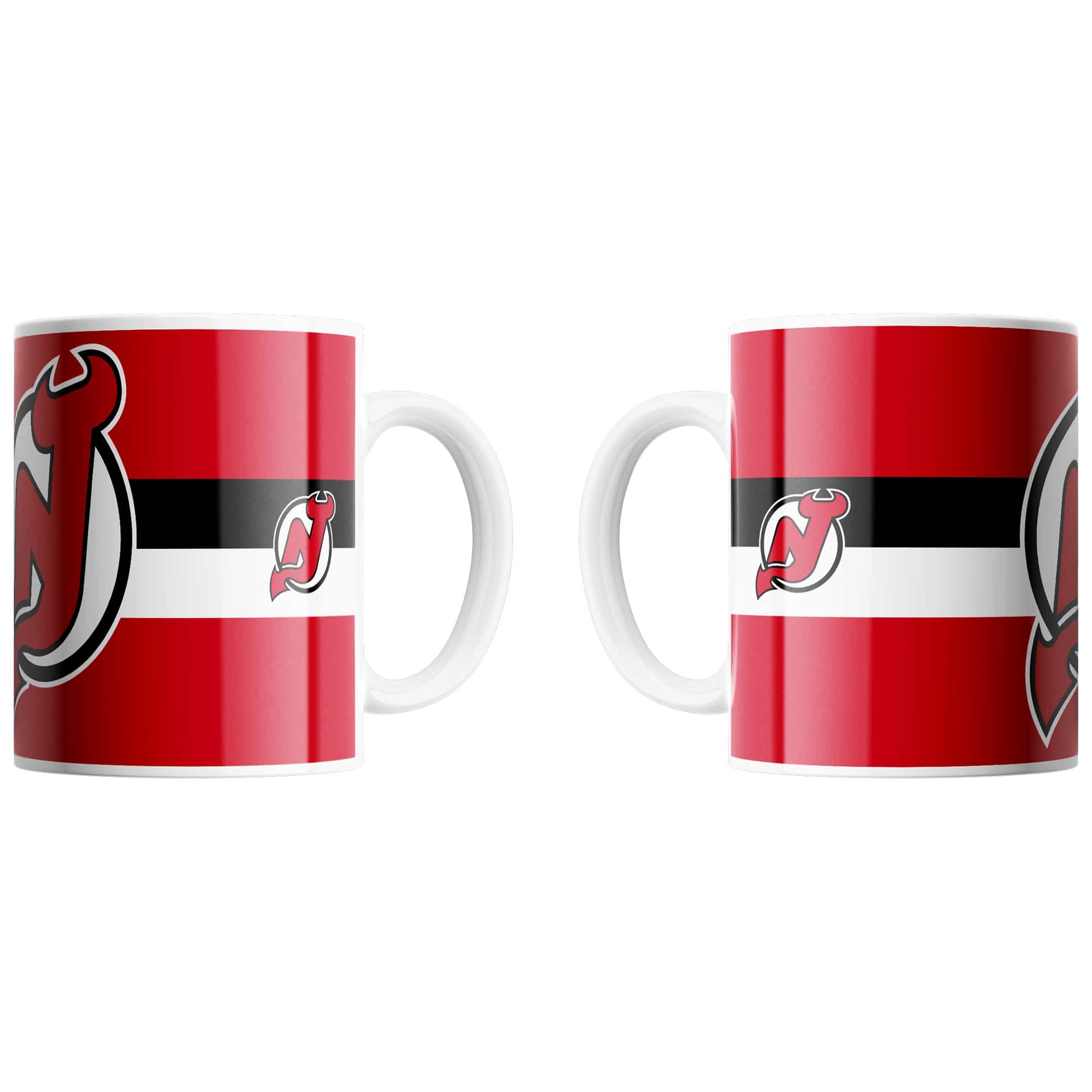 New Jersey Devils Triple Logo NHL Jumbo Mug (450 ml)