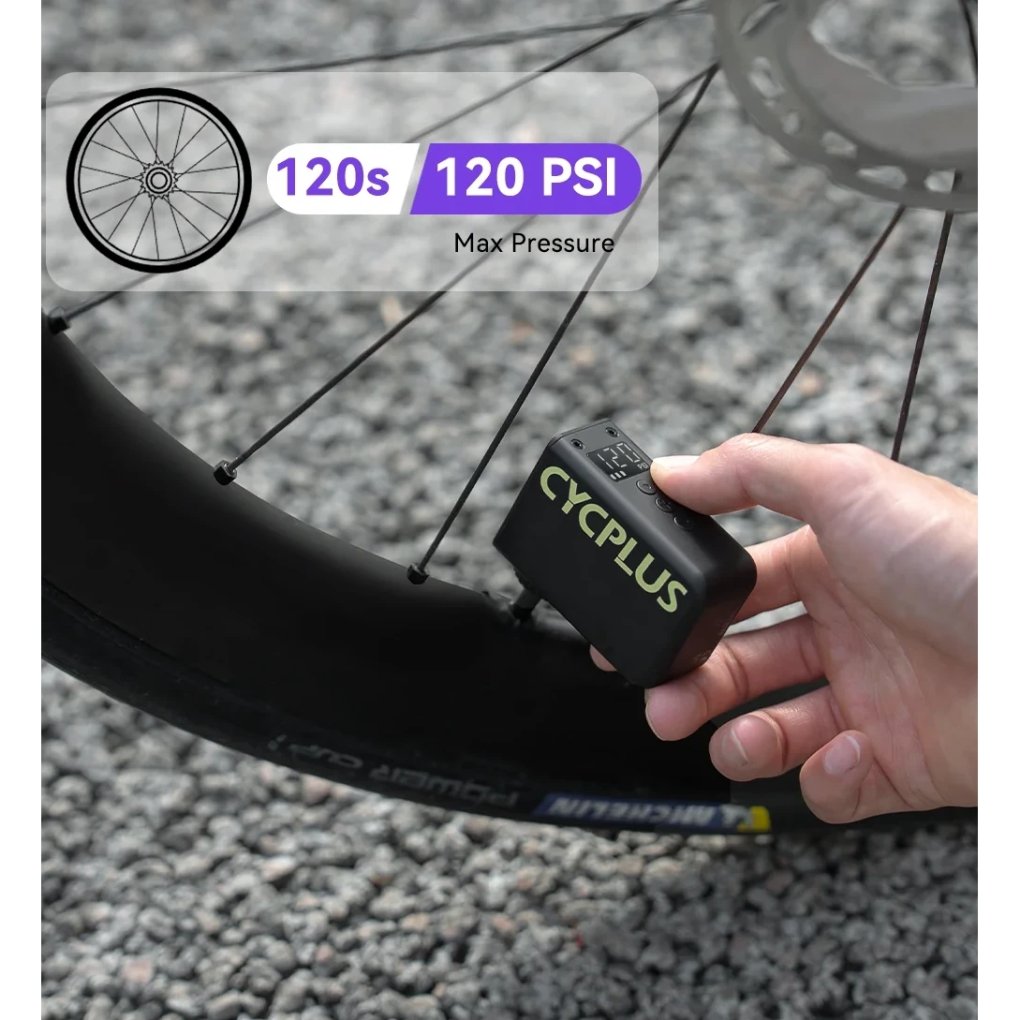 Cycplus AS2 Ultra Tiny E-Pump for Bike