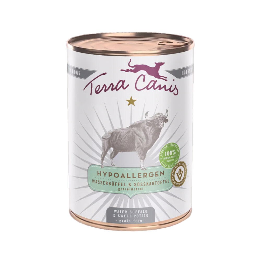 Terra Canis Hypoallergenic - Buffalo - 6 x 400 grams