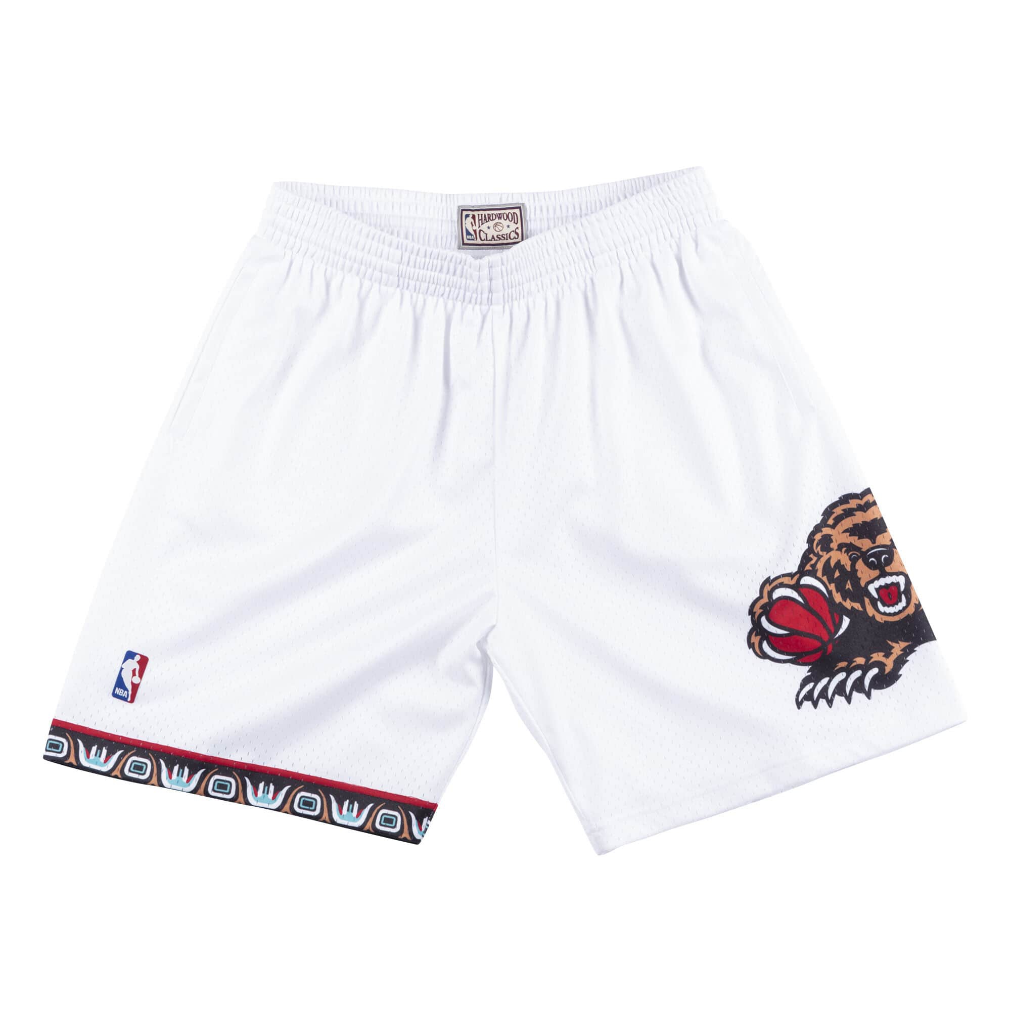 Vancouver Grizzlies 1998-99 Mitchell & Ness Swingman NBA Shorts White