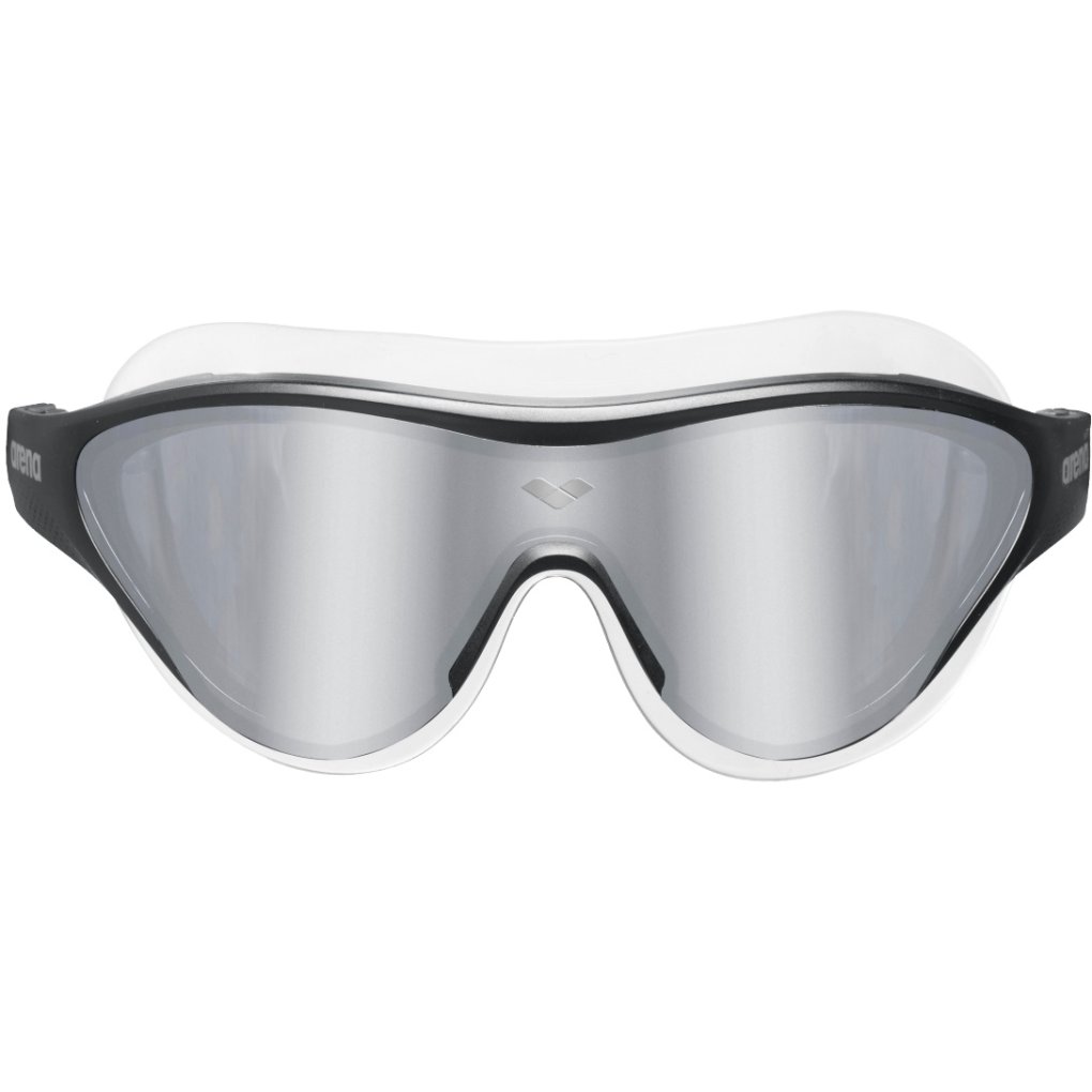 arena The One Mask Mirror Swimming Goggles - Silver/Black/Black