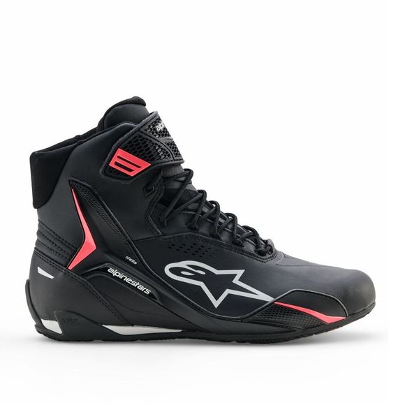 Alpinestars Stella Faster -4 Drystar Motorcycle Sneakers - Black / PinkRef: AP3885