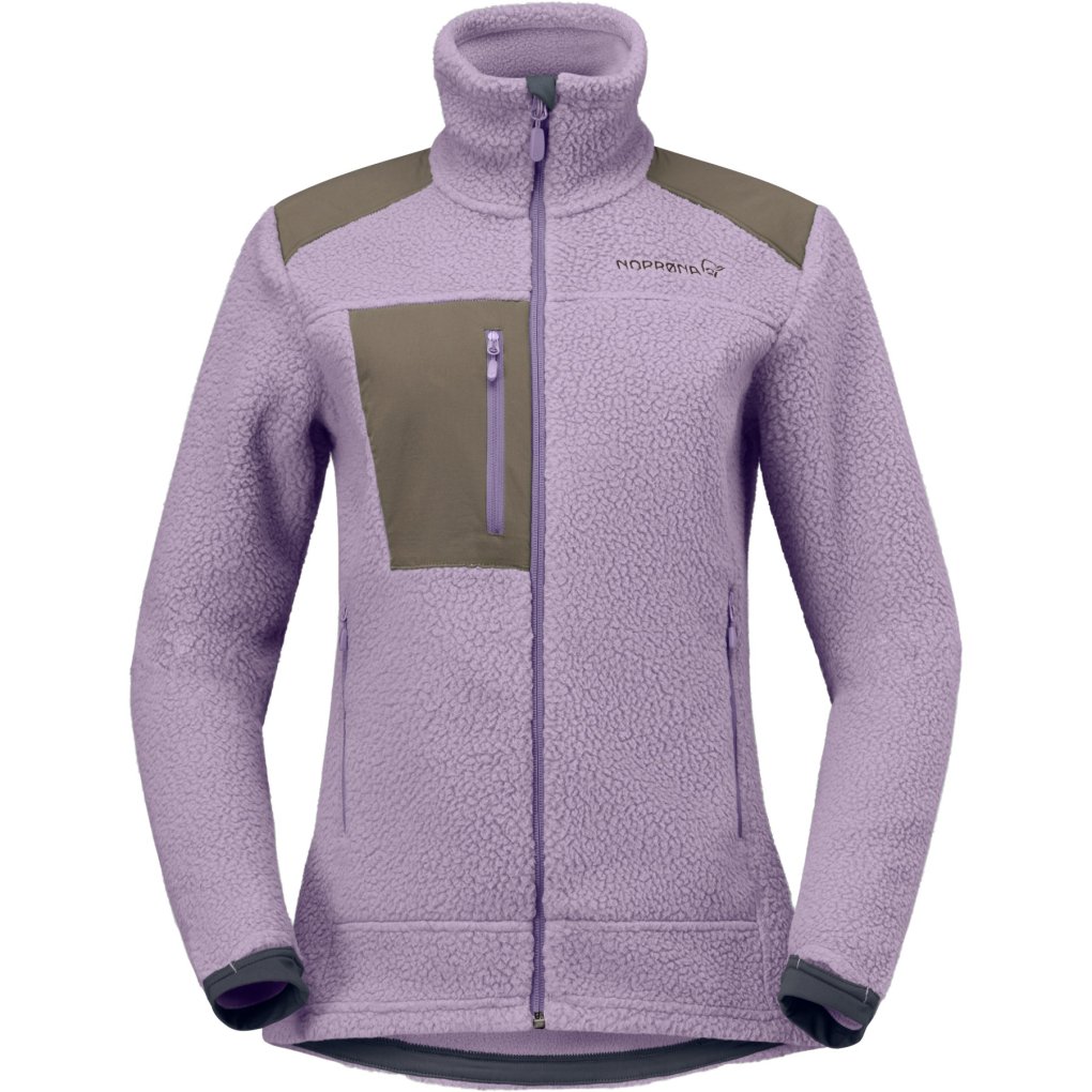 Norrona trollveggen warm3 Jacket Women - Purple Sage