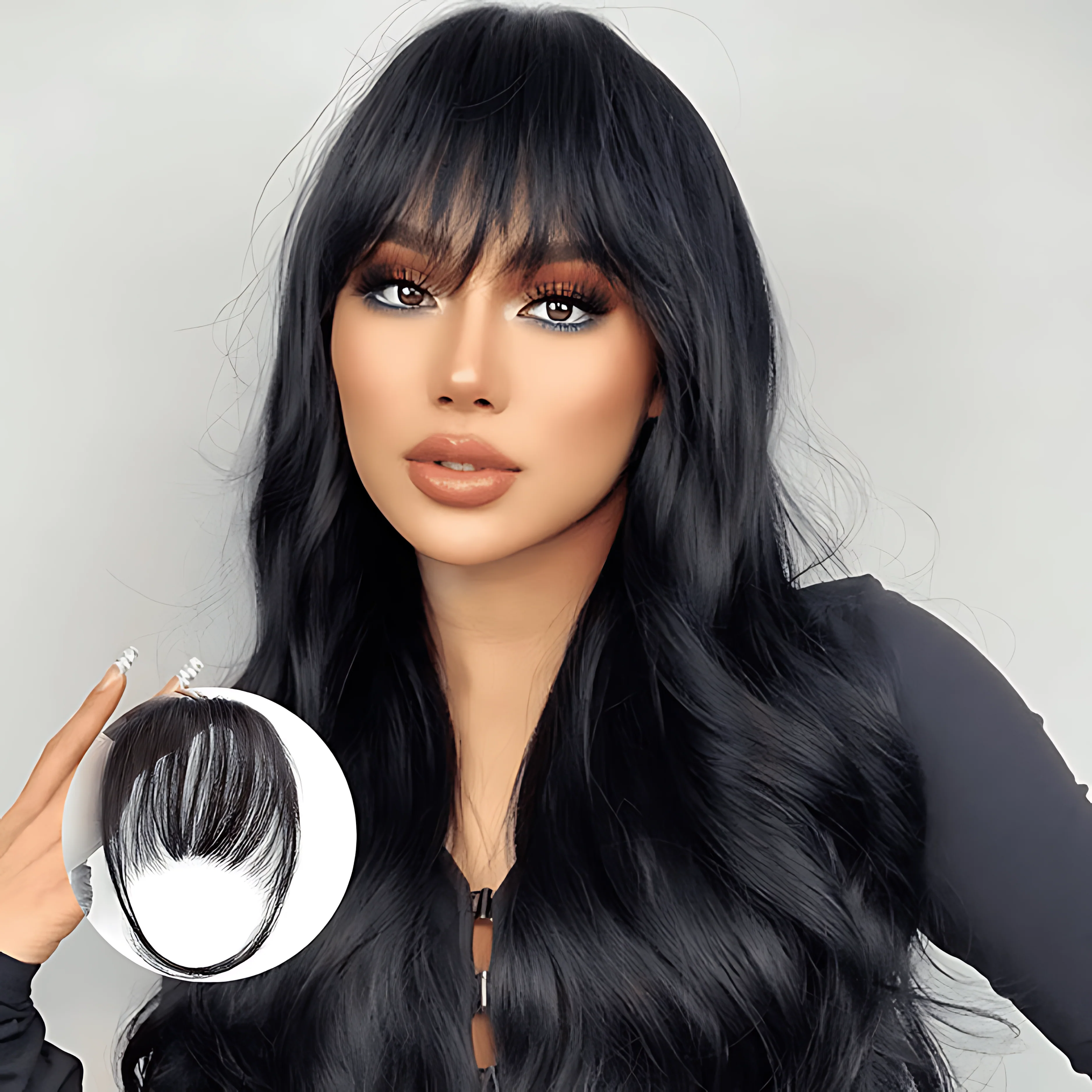Clip-On Bangs-Transform Your Look in Seconds