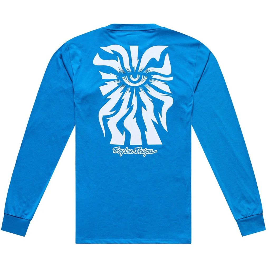 Troy Lee Designs Skyline Ride Long Sleeve Jersey Men - One Eye Aero Blue