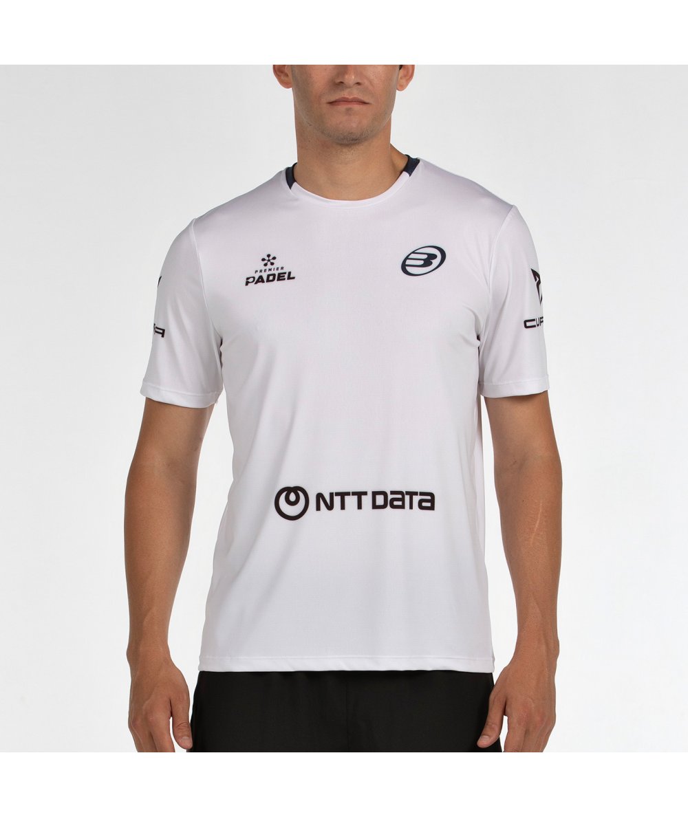 CAMISETA BULLPADEL LILI TL BLANCO
