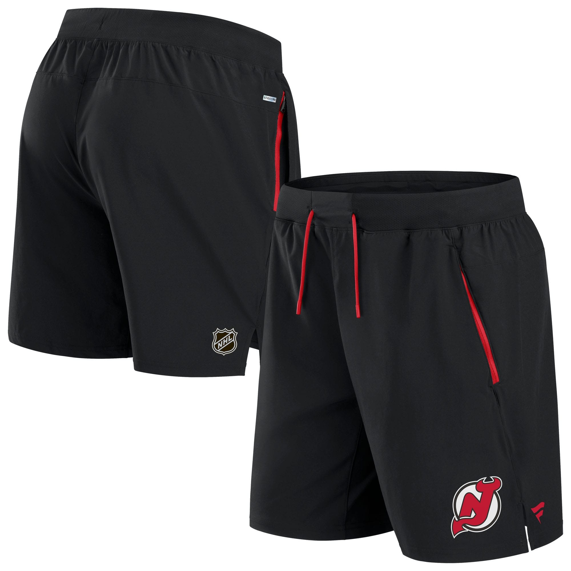 New Jersey Devils 2024/25 Authentic Pro Locker Room NHL Shorts Black