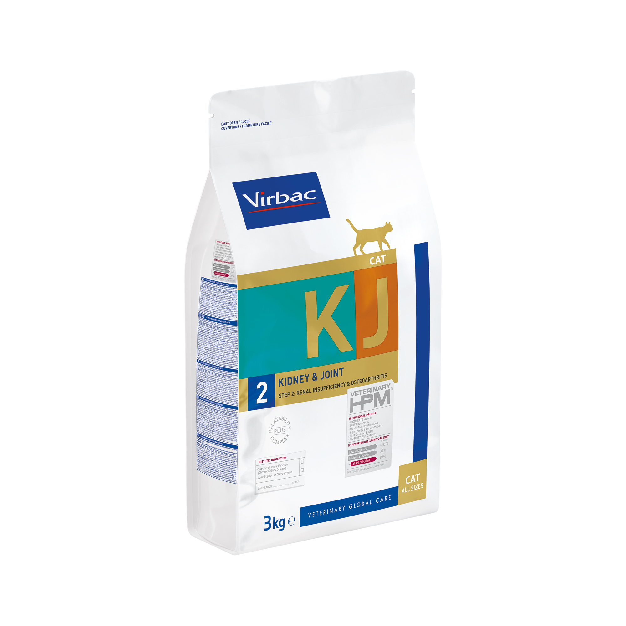 Veterinary HPM Dietetic Cat - Kidney & Joint - 1.5 kg