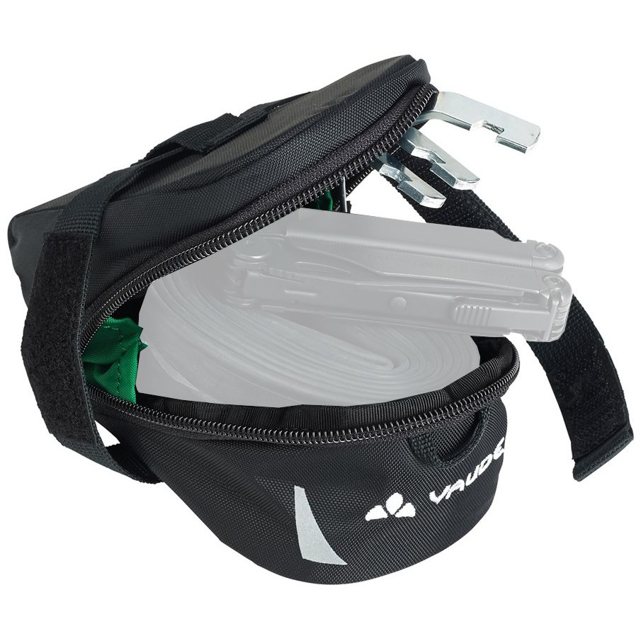 Vaude Tube Bag Saddle Bag 0.6L - black